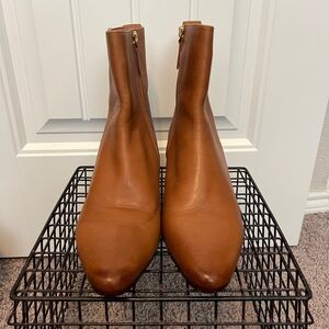J. Crew women’s leather western bootie boots size 7.5